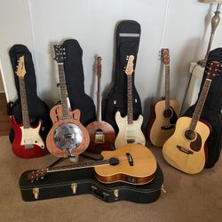 Guitars For Sale Each Sold Separately 