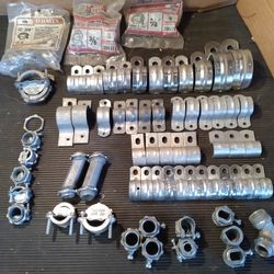 Misc. Conduit Clamps And Connectors $25