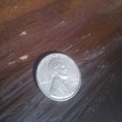 1943 Silver Wheat Penny 