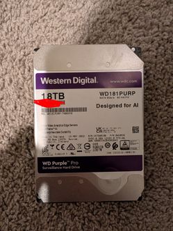 western digital  18tb