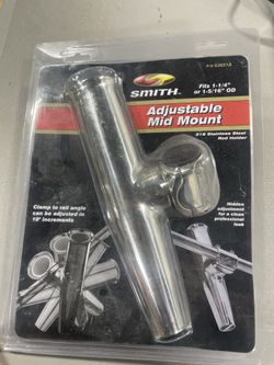 Smith 315 Stainless Steel Rod Holder New In Package