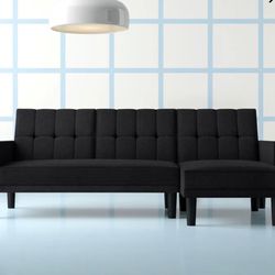 Grey Sectional Couch & Coffee Table 