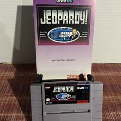 Jeopardy w/Manual For Super Nintendo 