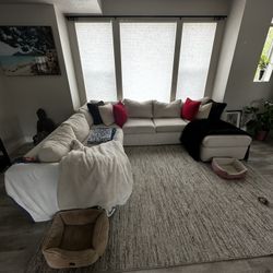 Modern Beige Sectional Couch from Living Spaces 
