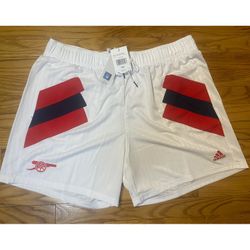 ADIDAS ARSENAL ICON SHORT MEN’S Size 2XL New With Tags! 