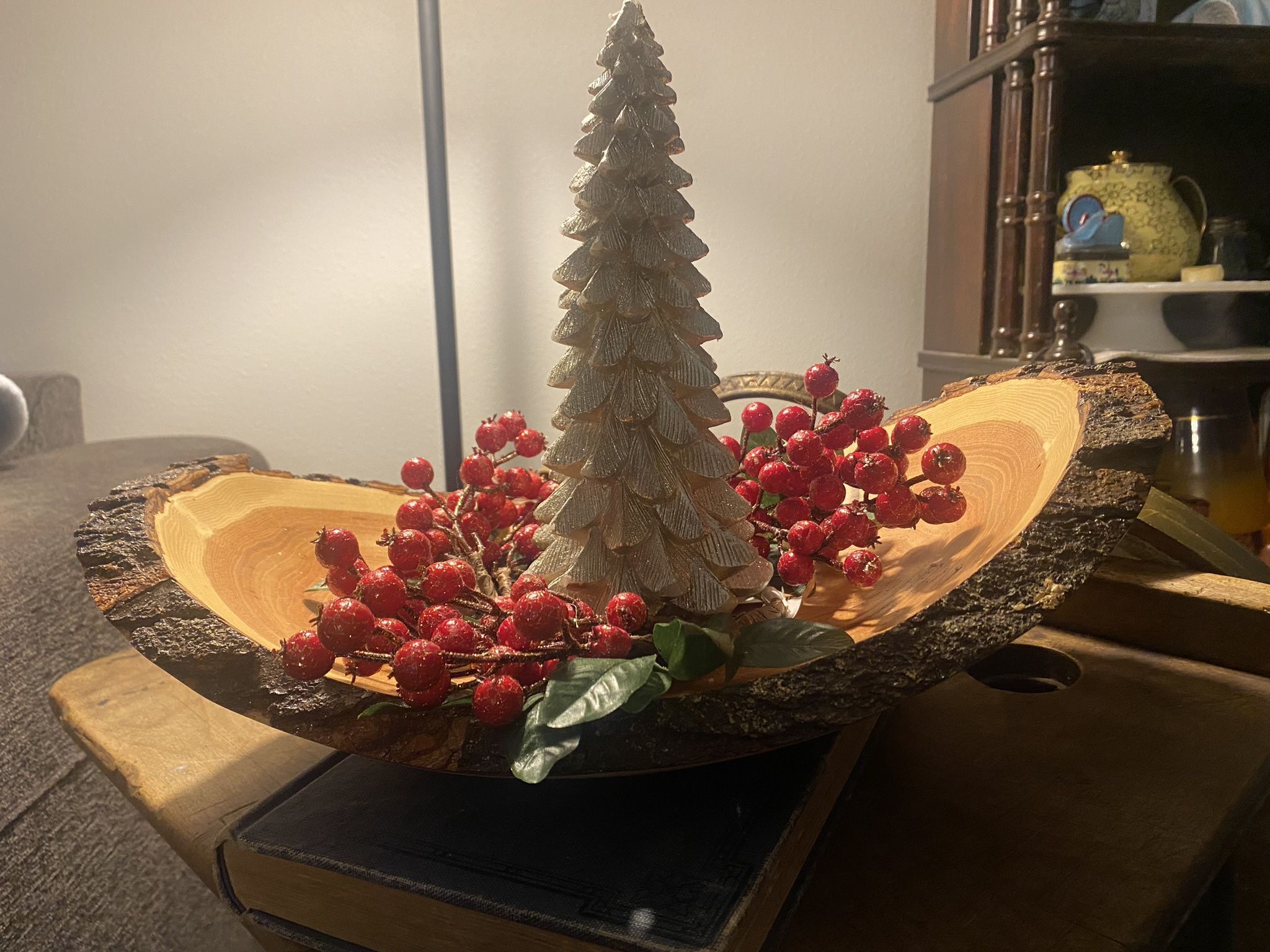Signed Handmade Wood Platter