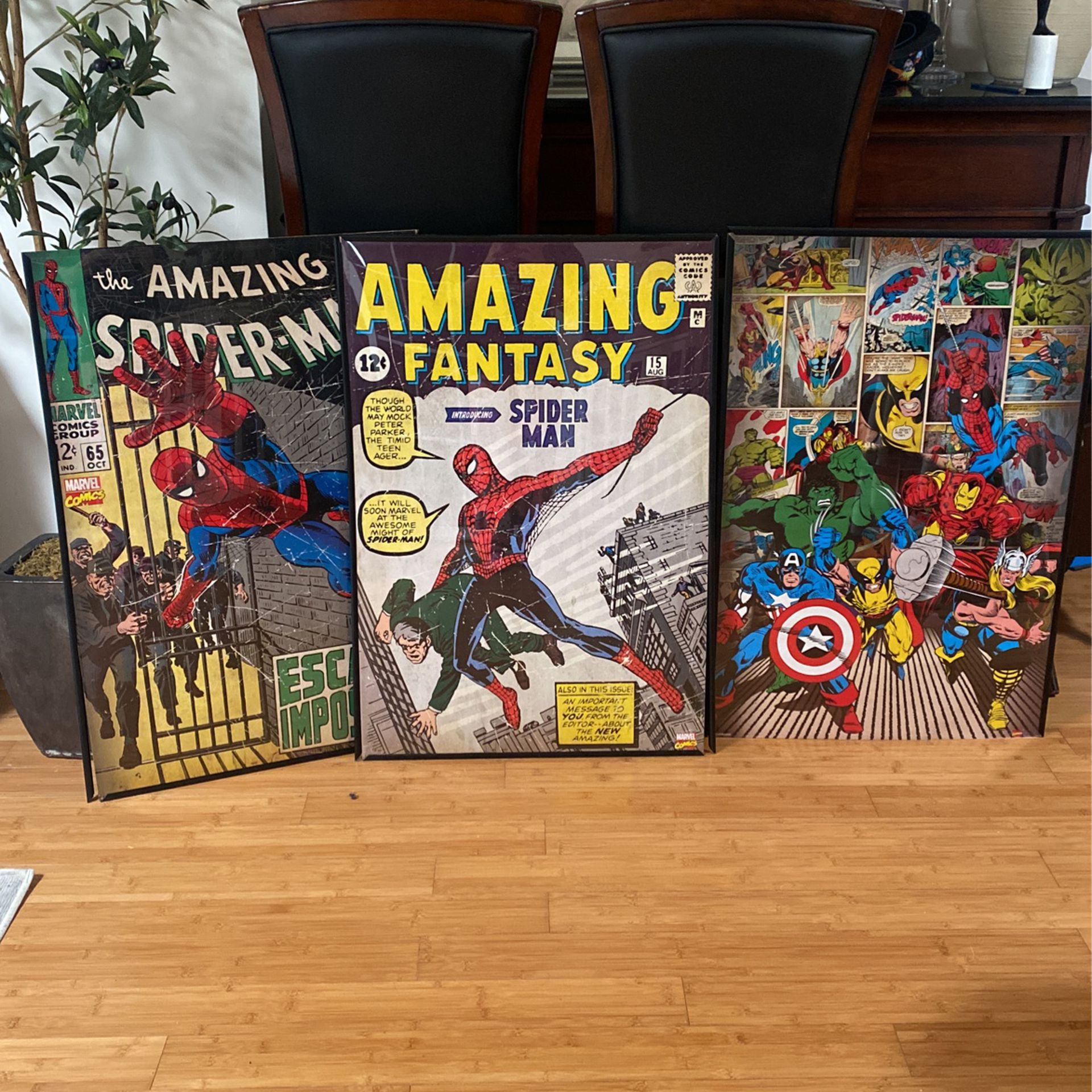 3 Marvel Posters