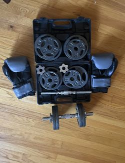 Detachable Weights With Boxing Glove