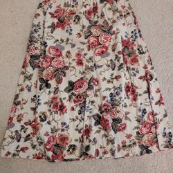 Floral Maxi Skirt