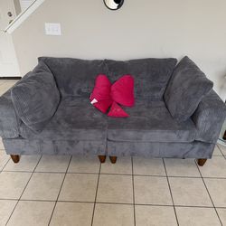 Grey couches
