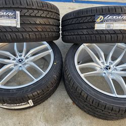 20"new Staggerd Wheels & New Tires For MERCEDES BENZ S550 