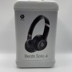 Beats Solo 4 True Wireless On-Ear Headphones - Matte Black New Sealed