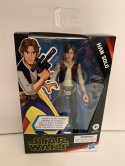 Star Wars Galaxy Of Adventures Han Solo Figure 