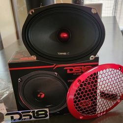 New!! DS18 6x9 Mid Range Speaker