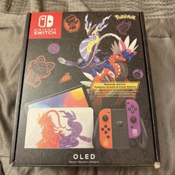 Nintendo Switch Oled Pokemon Edition Scarlet & Violet
