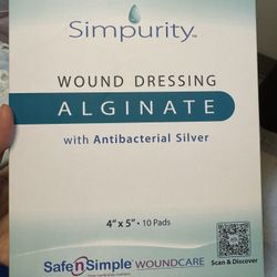Wound Dressing  (4" x 5"), 10 Pieces $25