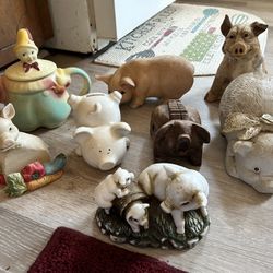 Pig Figurines