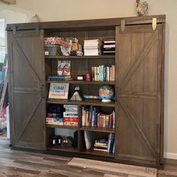 Farmhouse/book cabinet/storage