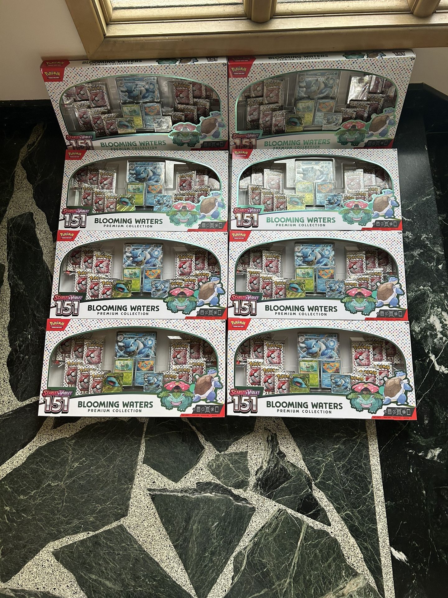 SEALED BLOOMING WATERS 151 PREMIUM COLLECTION BOXES
