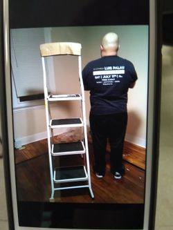 Indoor step ladder