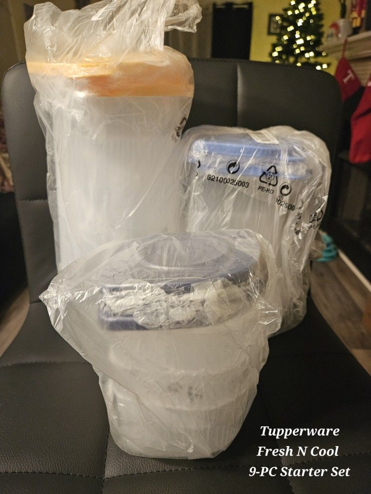 Tupperware Fresh N Cool 9-Pc Starter Set