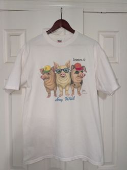 Vintage Hog Wild Pigs Bob Harrison T-Shirt