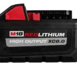 Milwaukee M18 18-Volt Lithium-Ion High Output XC 8.0 Ah Battery