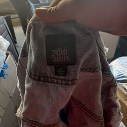 Jean Jacket And Velvet Jacket And Shirt