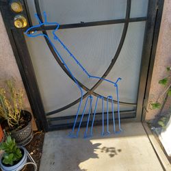 VINTAGE  GIRAFFE CHILDREN COAT RACK