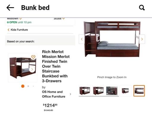 Fairly New Brand-Name Bunk Beds Mattresses Included
