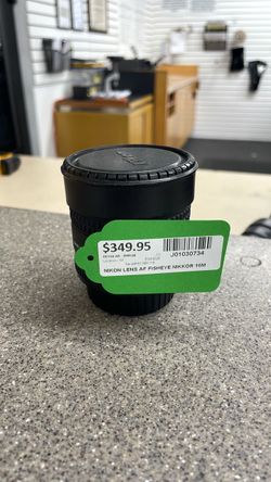 Nikon AF Fisheye Nikkor 16MM  Lense