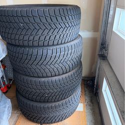 Michelin X-Ice Snow XL Winter Tires 255/45R-19 — Set of 4 (fits Tesla Model Y)