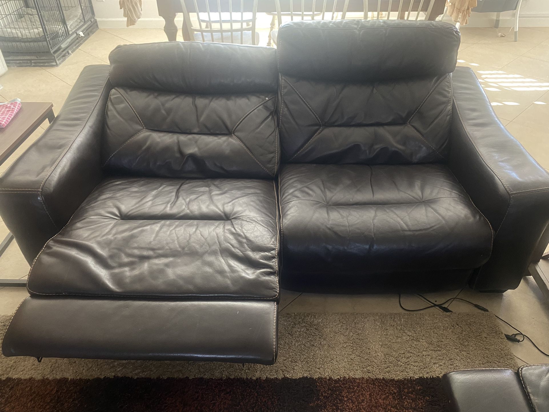 Powered Love Seats And Matching recliner