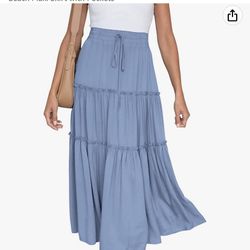 Brand New blue Skirt With Tags