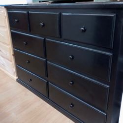 Dresser 9 Drawers 100% Pinewood 🌲