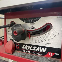 SKILSAW 10” table saw (15-amp)