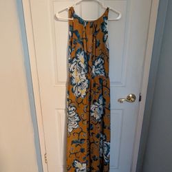 H&M Floral Maxi Dress, Size 6