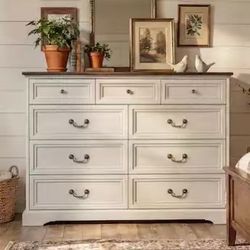 ❤️‍🔥 #E FUFU & GAGA - Classic 9-Drawer Dresser