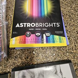 Construction Paper, Tracing Paper, Drawing Pad, Astrobright Printer Paper, BowDabra
