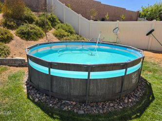 14ft intex above ground pool