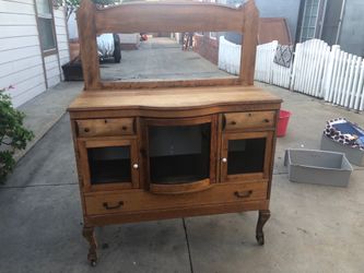Antique Oak sideboard/buffet