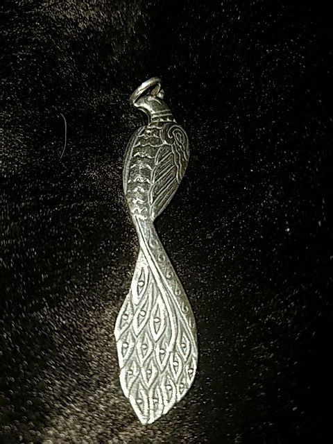 James avery clearance peacock pendant