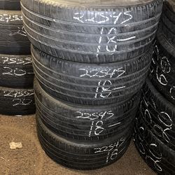 Set of 225/45/18 Michelin