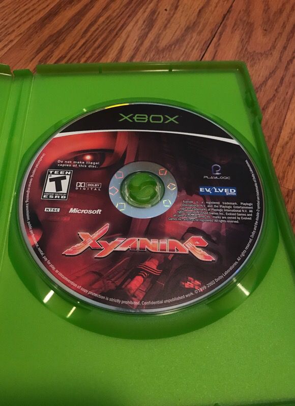 Een nacht Mijlpaal Tom Audreath XYANIDE XBOX RARE for Sale in West Covina, CA - OfferUp