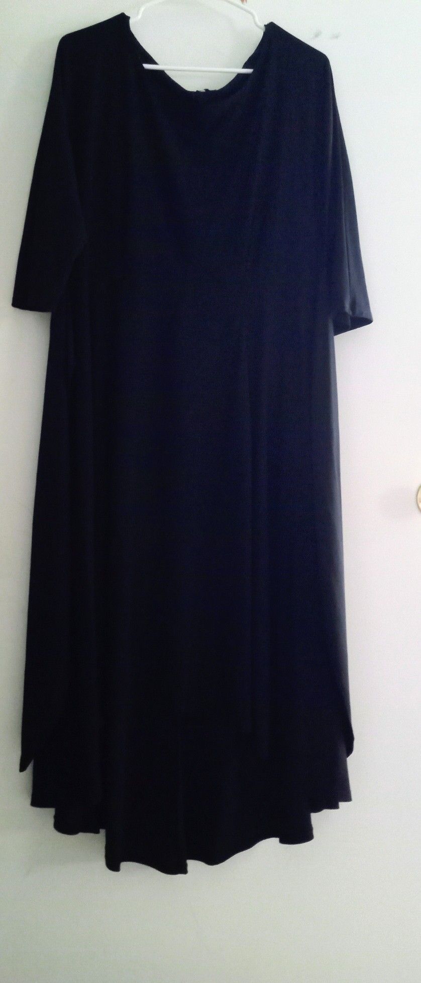 Solid Black Dress Size Extra Large