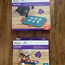 Dog Games With Hidden Treat Compartments