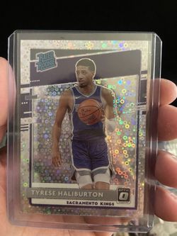 Tyrese Haliburton Disco optic card rookie