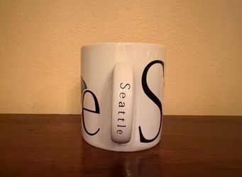 ☕️ Large Starbucks Seattle 1994 Vintage City Mug Collector Series