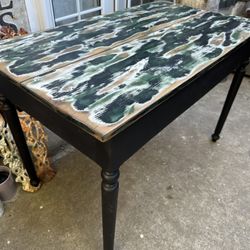 Rustic Camo Dining Table