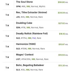 Magic The Gathering Card Collection 